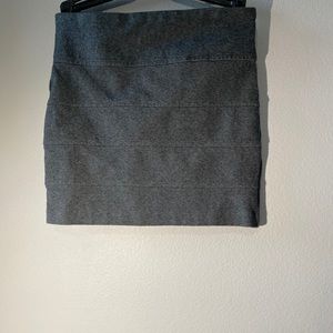 Gray skirt